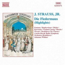 Die Fledermaus Highlights - Music CD - STRAUSS,JOHANN -  1995-05-09 - Naxos - Ve