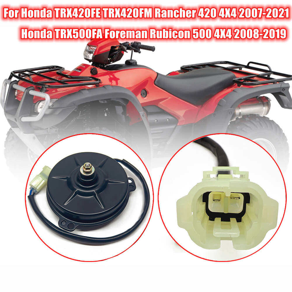 HONDA TRX500 TRX 500 FOREMAN RUBICON RED FRONT FENDER RADIATOR ACCESS DOOR,COVER