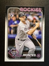 2024 Topps: Series 1 #92 Coco Montes (RC)/Colorado Rockies/SS ⚾🐷⚾