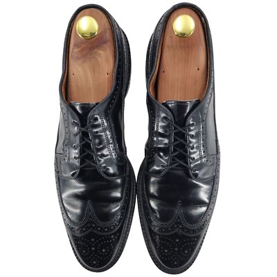 Allen Edmond Oxford MacNeil Dress Shoes Allen Edmonds MacNeil Mens 11.5AAA Black Leather Dress Shoes  main image 4