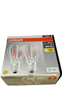 Osram LED Base Classic A 60 Doppelpack (E27, 7W=60W, 806 lm, 2700K =Warmweiß)