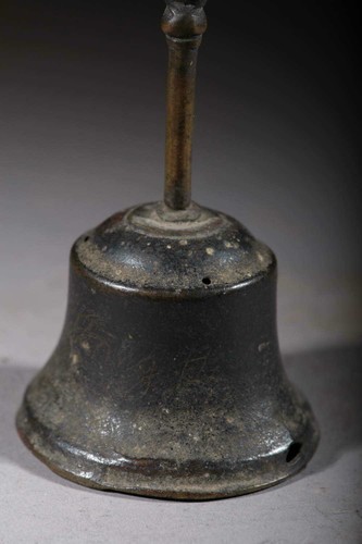 art asie Cloche de cérémonie en bronze de chaman Dao - Photo 7 sur 10
