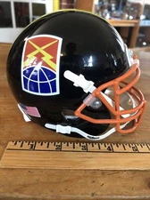 Army Black Knights, Schutt Mini Helmet. 160th Signal Brigade Commemorative USAMM