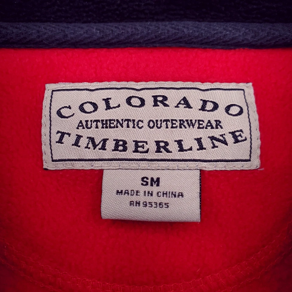 Boy Scouts Jacket Adult Small Red Black Fleece Troop 9 Embroidered Logo - Image 4 of 4