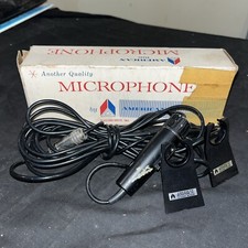 Vintage 1960's American Model 3000 Omnidirectional Dynamic Microphone w/ Box