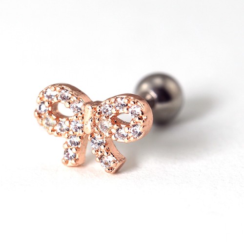 Gem Crystal Ear Cartilage Helix Ring Bar Stud Ear Cuff Climber Piercing Earring - Picture 54 of 268
