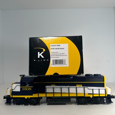 K Line K2430-3508 O Scale Santa Fe ATSF GP38 Diesel Cruise Control ...