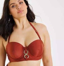 Simply Be 36E Bandeau Bikini