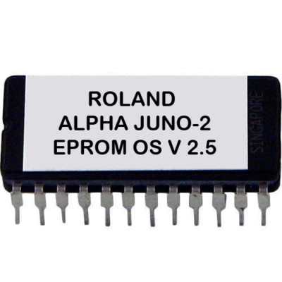 Roland Alpha Juno-2 OS 2.5U Eprom Firmware Upgrade Juno2 Oled ROM Update Juno2