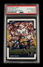 Dan Fouts Signed 2015 Panini Prizm #98 (PSA Encapsulated) - A