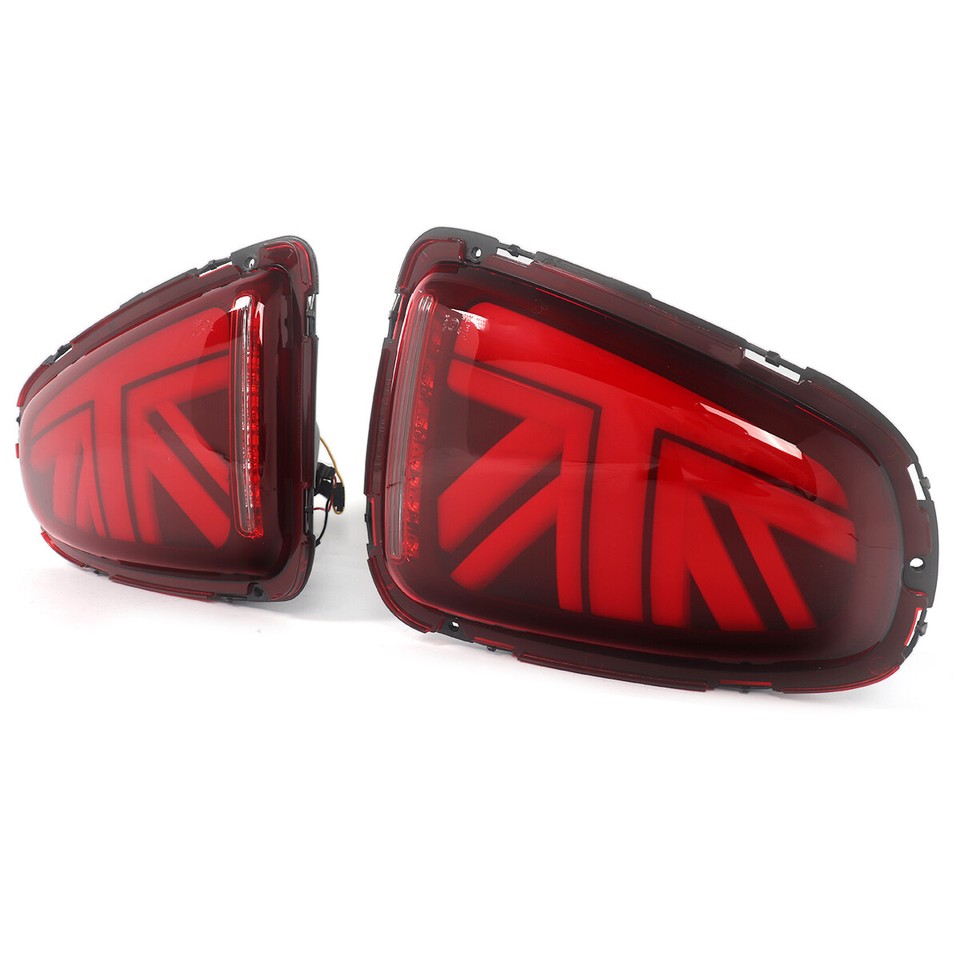 Pair Red LED Tail Lights For BMW Mini Cooper R56 R57 R58 R59 2007-2013 ...