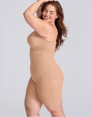 Honeylove SuperPower Short Shapewear in Sand Size 2X