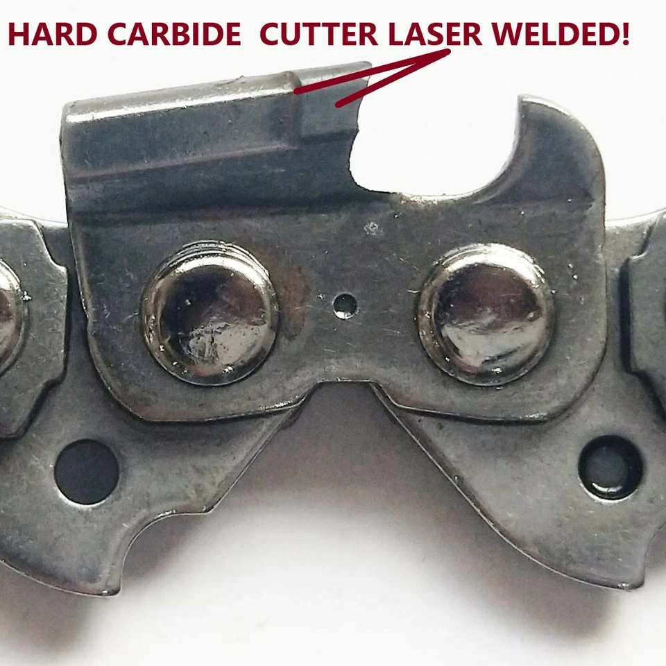 New Tungsten Carbide Chainsaw Chain 18 inch 3/8 .063 66DL 4 Stihl ToughMax Aus - image 2 of 4