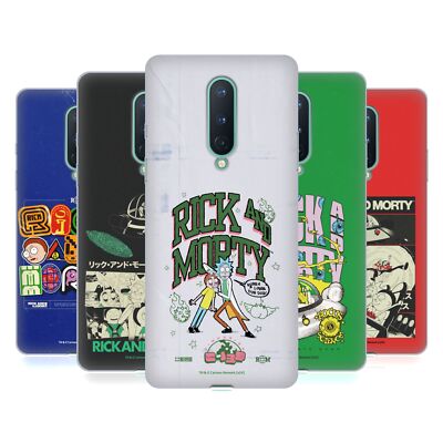 OFFICIAL RICK AND MORTY DUO GRAPHICS SOFT GEL CASE FOR GOOGLE ONEPLUS PHONES