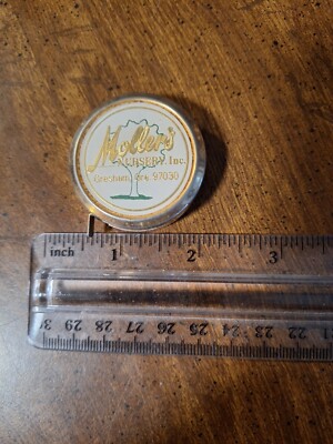Mollers  Nursery Oregon Tape Measure
