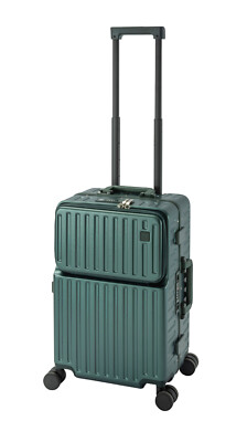 Cabin Case Handgepäck Reisekoffer USB Vorderfach mit Zahlenschloss TSA PC/ALU