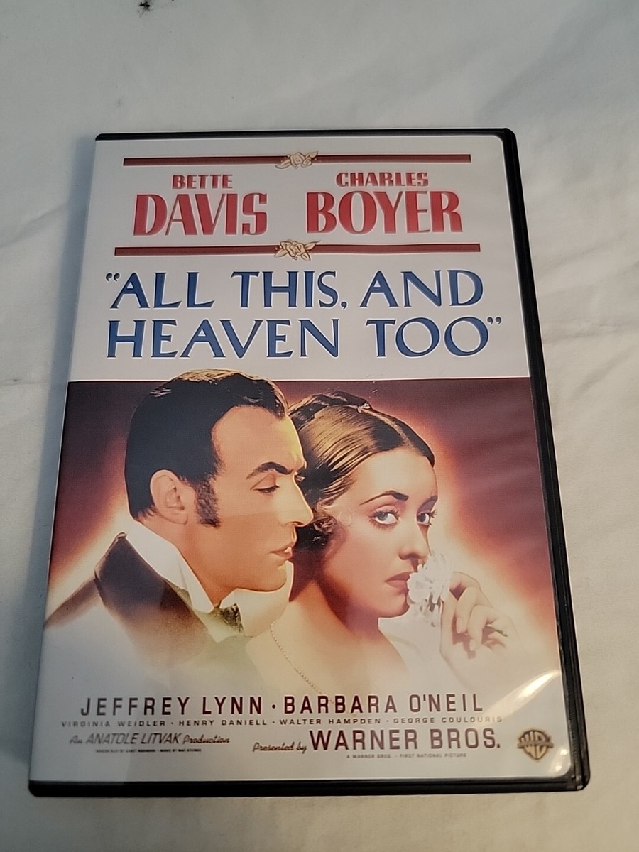 その他 All This Was [DVD] All This and Heaven Too (DVD) for sale online | eBay
