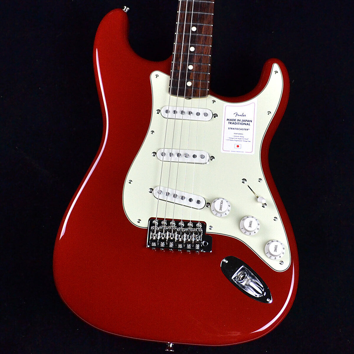 Fender MIJ 2023 Collection Traditional 60s Stratocaster Aged Dakota Red