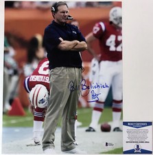 GOAT!! Bill Belichick NEW ENGLAND PATRIOTS Autographed Signed 11x14 Photo #2 BAS