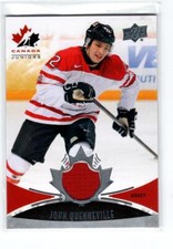 2016-17 Upper Deck Team Canada Juniors #121 John Quenneville JSY