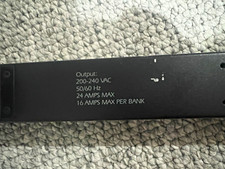 APC Basic Rack PDU 24-Outlet Power Distribution Unit 200-240VAC 24A Black