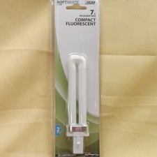 Feit Electric 7 W Compact Fluorescent Tube 2 Pin Soft White Replacement Bulb