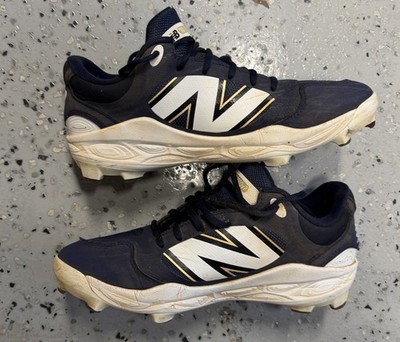 New Balance Fresh Foam 3000v7 Baseball Softball Cleats Navy White Mens 9.5 Shoes