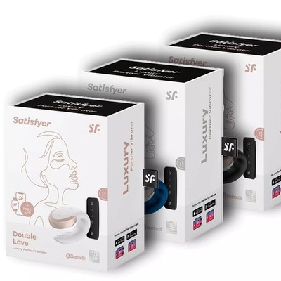 Satisfyer Double Love Couples Stimulator Vibration Masturbator