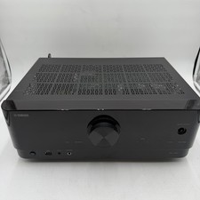 Yamaha RX-V6A 7.2 Channel 8K AV Receiver Tested No Remote Missing Knob