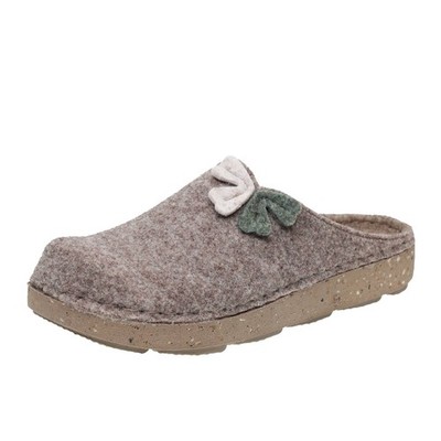 Inblu warme Hausschuhe aus Sandstoff - Größe 38 [24,6 cm] Damenschuhe