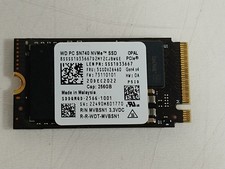 Western Digital SN740 SDDQMQD-256G 256 GB NVMe 42mm Solid State Drive