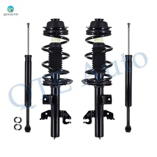 Set Front Quick Complete Strut-Coil Spring-Rear Shock To 2014-2018 Jeep Cherokee