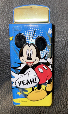 Mini Mickey Mouse Choco Crunch Metal Box - Disney Collectible Tin 8cm x 4cm