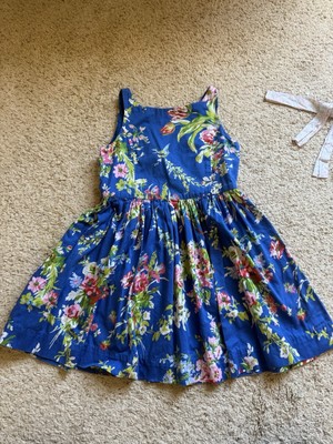 Ralph Lauren Austin & Ally: Season 4 Episode 9Sadie's Blue Floral Dress size 12
