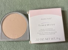 Mary Kay Timewise Dual Coverage Powder Foundation IVORY 100 NIB 3879 NOS