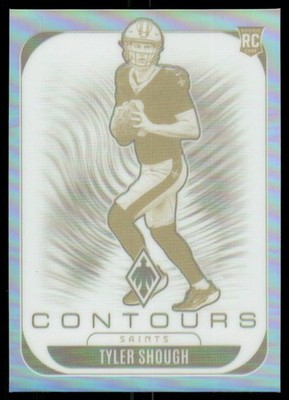 2025 Panini Phoenix #23 Tyler Shough Contours