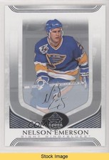 2020-21 SP Signature Edition Legends Silver Script Nelson Emerson #125 READ 0qr0
