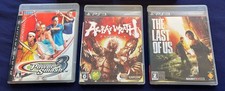 PS3 The Last of Us Asura's Wrath Virtua Tennis Set 3 3 Giochi Giappone
