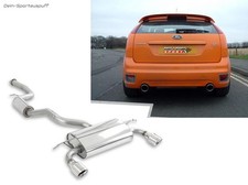Milltek Duplex Sportauspuffanlage ab Kat Ford Focus 2 ST je 100mm rund gerollt