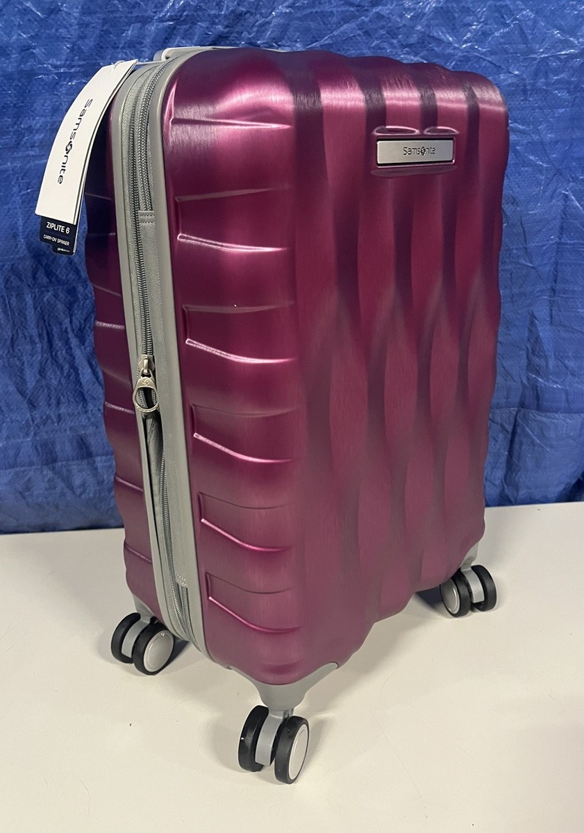 Purple Samsonite Ziplite Samsonite Ziplite Hardside Spinner Carry