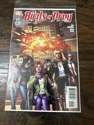 Birds of Prey #1-14 DC Comics DC Universe Black Canary Batgirl Huntress