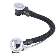 Bathtub Overflow Drainer Concealed Flexible SPA Bathtub Overflow Drain Pipe For