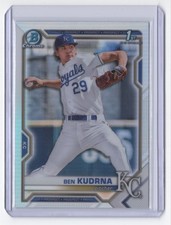 2021 Bowman Draft Chrome Ben Kudrna Kansas City Royals #BDC-73