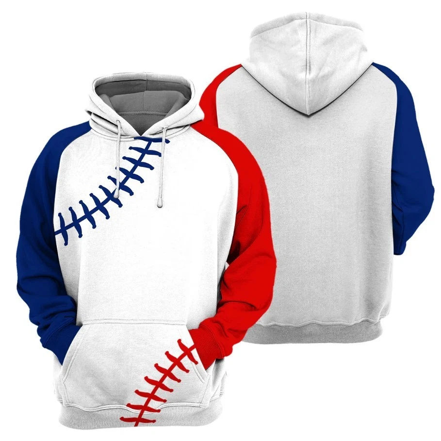 3D Printed Baseball Hoodie