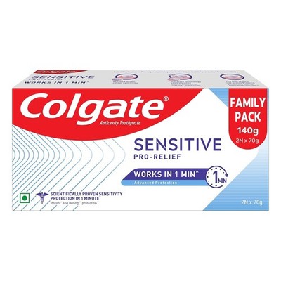 Colgate Sensitive Pro Relief Zahnpasta 140g | Pro-Argin Formel | Sensitivity C