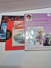 Bob Ross Book Lot of 3 The Joy of Painting How-to-Books, 22, 31, Flowers