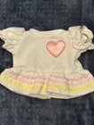 Original Cabbage Patch Kid Doll White Heart Dress