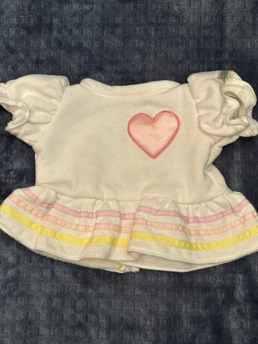 Original Cabbage Patch Kid Doll White Heart Dress