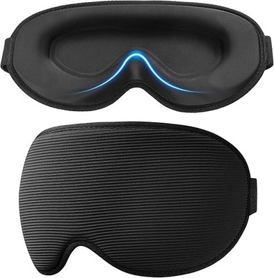 Gritin Sleeping Mask for Side Sleepers, Upgrade 3D Eye Sockets Sleeping Mask