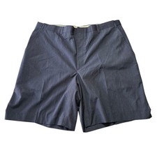 Vintage Orvis Men’s Shorts 38 Blue USA Made 65/35 Polyester Cotton Classic Fit